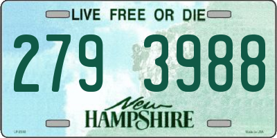 NH license plate 2793988