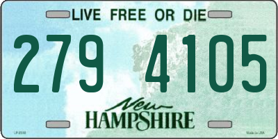 NH license plate 2794105