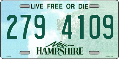 NH license plate 2794109
