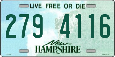 NH license plate 2794116