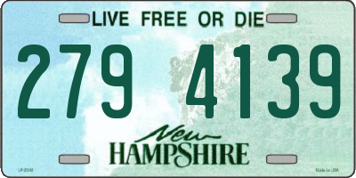 NH license plate 2794139