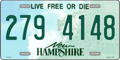 NH license plate 2794148
