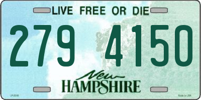 NH license plate 2794150