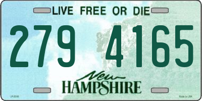 NH license plate 2794165