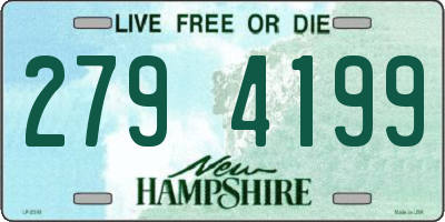 NH license plate 2794199