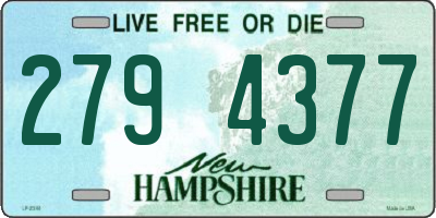 NH license plate 2794377