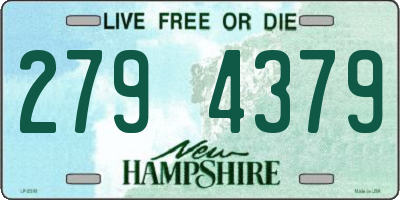 NH license plate 2794379