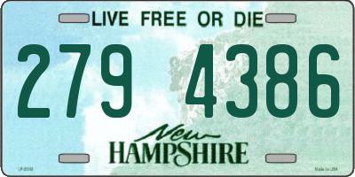 NH license plate 2794386