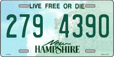 NH license plate 2794390
