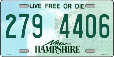 NH license plate 2794406