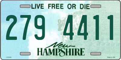 NH license plate 2794411