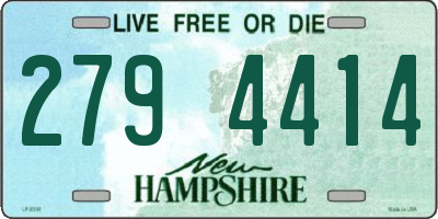 NH license plate 2794414