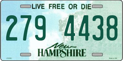 NH license plate 2794438