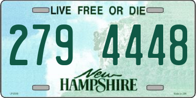 NH license plate 2794448