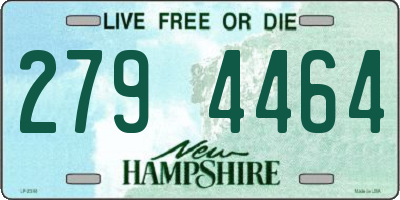 NH license plate 2794464