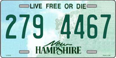 NH license plate 2794467