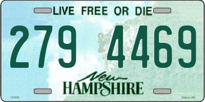 NH license plate 2794469