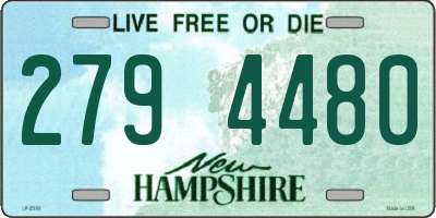 NH license plate 2794480