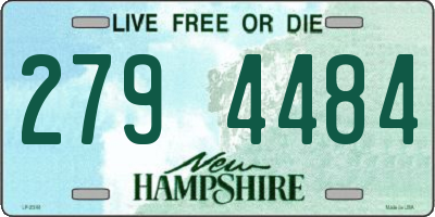 NH license plate 2794484