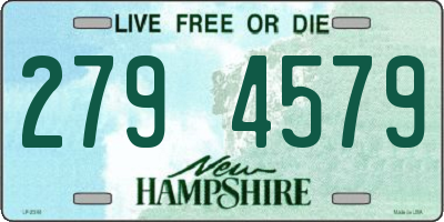 NH license plate 2794579