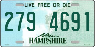 NH license plate 2794691