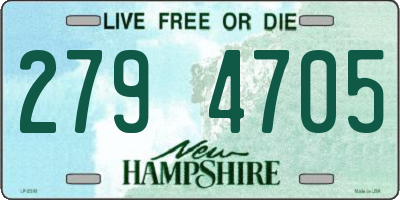 NH license plate 2794705