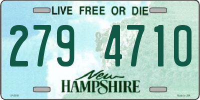 NH license plate 2794710