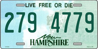 NH license plate 2794779