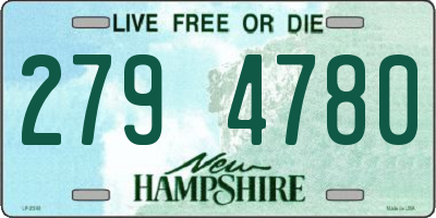 NH license plate 2794780