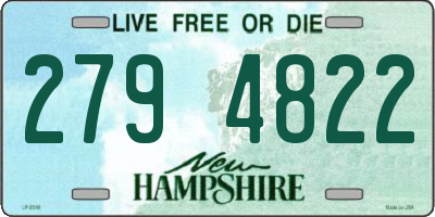 NH license plate 2794822