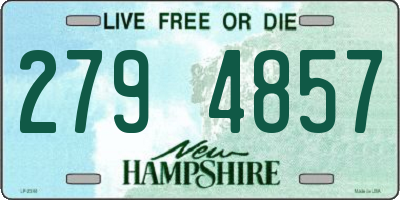 NH license plate 2794857