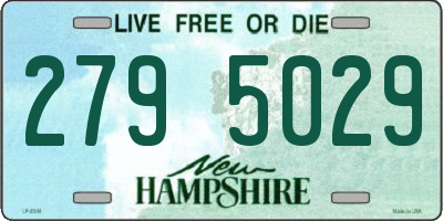 NH license plate 2795029