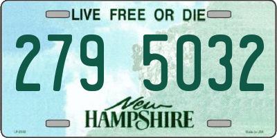 NH license plate 2795032