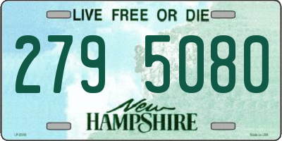 NH license plate 2795080