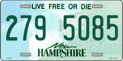 NH license plate 2795085