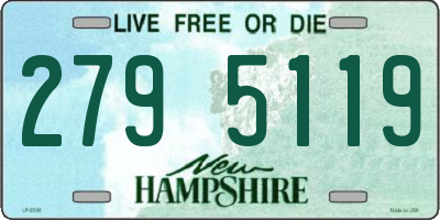 NH license plate 2795119