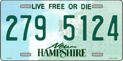 NH license plate 2795124