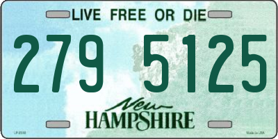 NH license plate 2795125