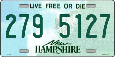 NH license plate 2795127