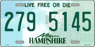 NH license plate 2795145