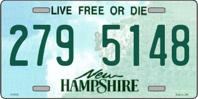NH license plate 2795148