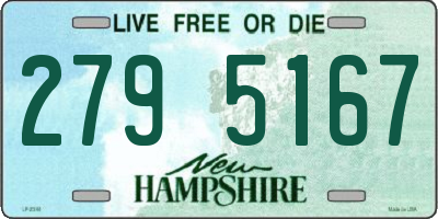 NH license plate 2795167
