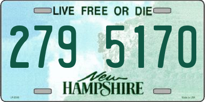 NH license plate 2795170
