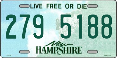 NH license plate 2795188