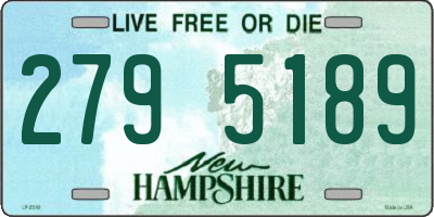 NH license plate 2795189