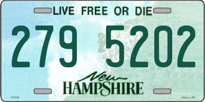 NH license plate 2795202