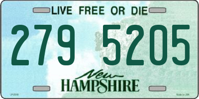 NH license plate 2795205