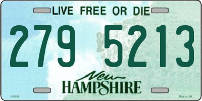 NH license plate 2795213