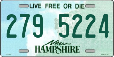 NH license plate 2795224