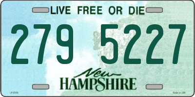 NH license plate 2795227